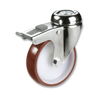 GAYNER - Rotante girt d.063 Poliuretano con freno BTG3 063 NPL3-FD