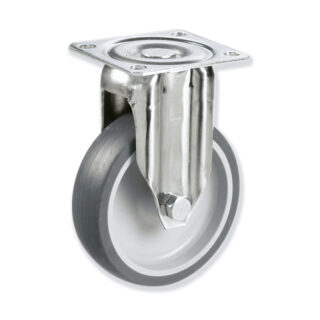 GAYNER - Rotante inox fijo d.100 Caucho BIPF3 100 PCL3