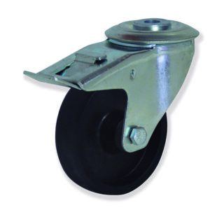 GAYNER - Rotante girt d.100 Termoplastico con freno MTG4 100 TPL4-FD