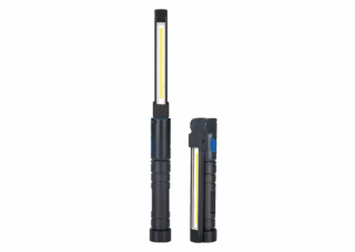 KING TONY - Lámpara de inspección aluminio slim articulada recargable COB+SMD LED