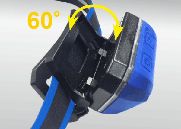 KING TONY - Linterna frontal recargable LED 3W - Imagen 3