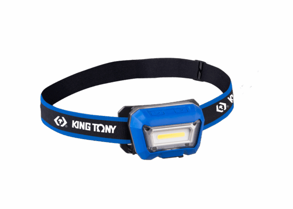 KING TONY - Linterna frontal recargable LED 3W