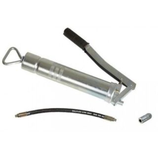 FAHERMA - Bomba de engrase a palanca con racor flexible y boquilla 600 cc