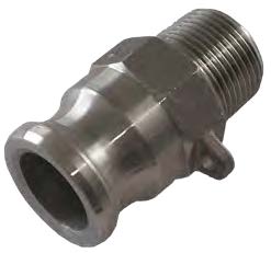 COPLASVA - RACOR CAMLOCK INOXIDABLE TIPO F ø4"