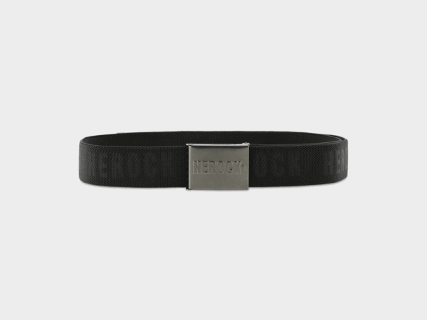 Herock - CINTURÓN GLAUCUS - TALLA UNICA NEGRO 95% poliéster - 5% elastano - hebilla libre de níquel