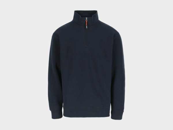 Herock - SUDADERA VIGOR - S AZUL MARINO Jersey preencogido 80% algodón - 20% poliéster 280 g/m²