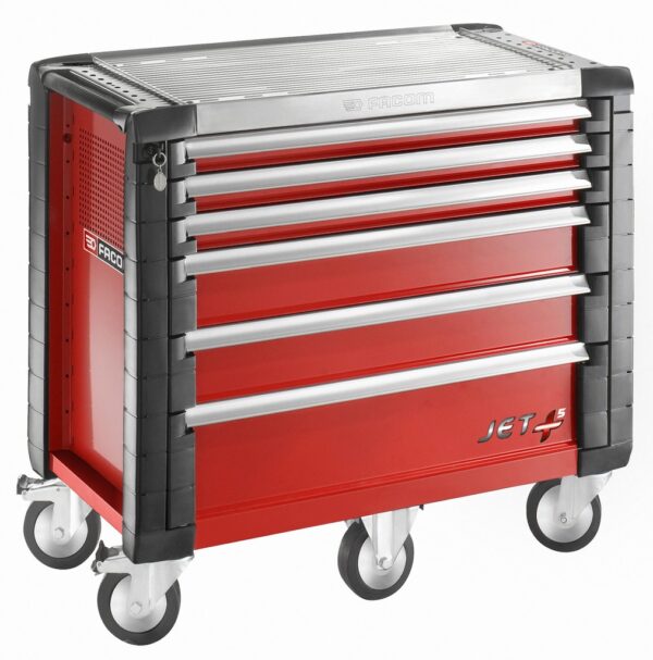 FACOM - CARRO JETM5 - 6 CAJONES ROJO FACOM