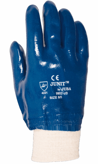 JUBA - JUBA GUANTES NITRILO PESADO RECUBIERTO T-10