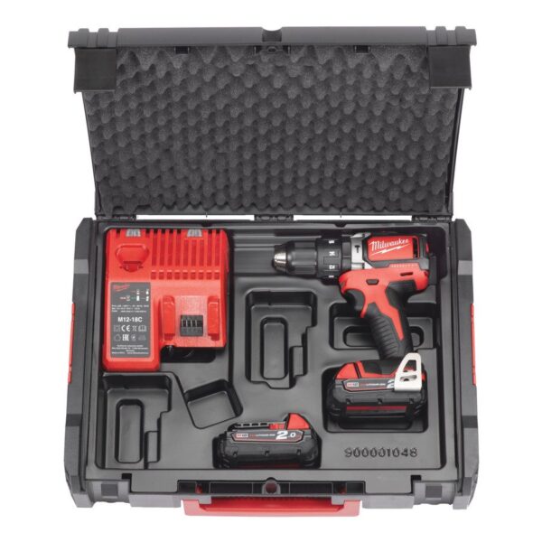 MILWAUKEE - MILWAUKEE TALADRO PERCUTOR  M18  SIN ESCOBILLAS M18 BLPD-202C - Imagen 3