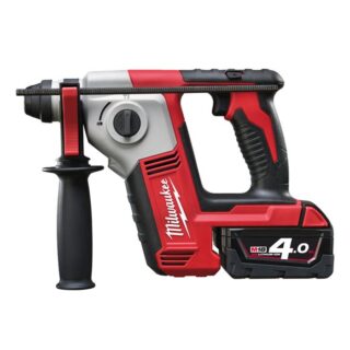 MILWAUKEE - Martillo Compacto M18 4.0Ah Li Ion, 1,2J, SDS-plus, 2 modos y maletín