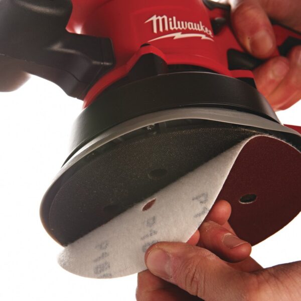 MILWAUKEE - Lijadora Roto-orbital 440 W 4000-10000 rpm, 150 mm, oscilación 6,4/3,2mm - Imagen 2