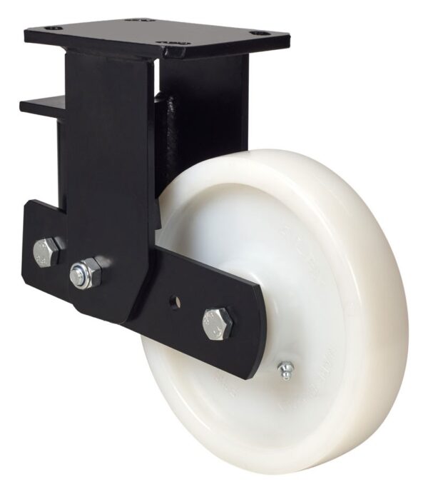 ALEX - RUEDA FIJA 17HLSB150-FTB SUSPENSION NYLON BLANCO EXTRAFUERTE EJE BOLAS