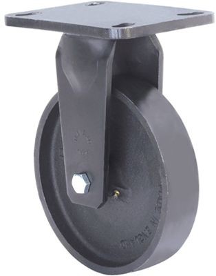 ALEX - RUEDA F.d.200 PTNA.175x140 LISO ACERO