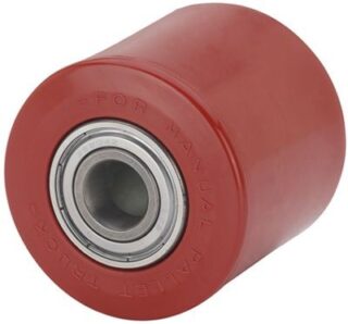 ALEX - RODILLO TRANSP.KIB82-25-100 NUCLEO NYLON Y BANDA POLIUR.MARRON BOLAS