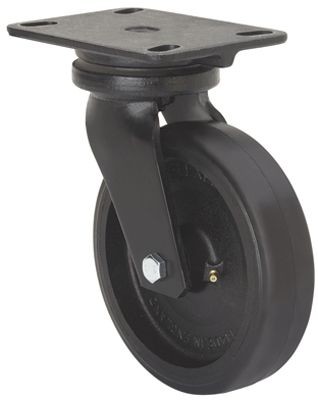 ALEX - RUEDA GIR.d.300 PTNA.175x140 ROD.GOMA