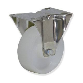 GAYNER - Rotante inox fijo d.080 Nylon MIPF4 080 NYX4