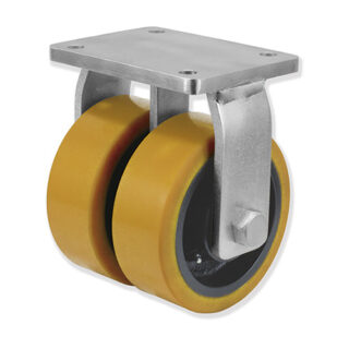 GAYNER - Rotante doble fijo d.400 Poliuretano UDPF8 400 HPB8