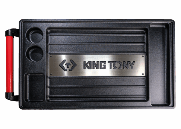 KING TONY - Carro taller 6 cajones - Rojo - Imagen 3
