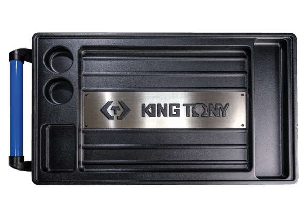 KING TONY - Carro taller 6 cajones  - Azul - Imagen 3