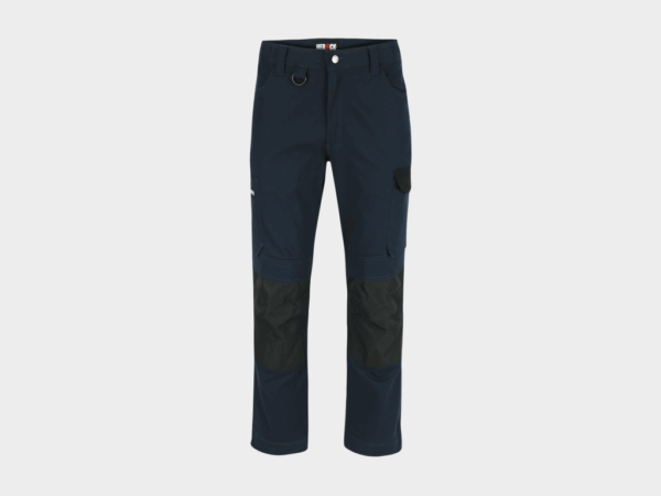 Herock - PANTALÓN DERO - 50 AZUL MARINO  98% algodón - 2% elastano 275 g/m² - Tejido de refuerzo: 100% poliéster Oxford 600D Repelente al agua