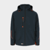 Herock - CHAQUETA POSEIDON - M AZUL MARINO Tejido laminado: 290 g/m² - Exterior: 94% poliéster - 6% elastano - Interior: 100% forro polar micro-fleece de poliéster