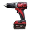 MILWAUKEE - Taladro percutor M18 2,0 ah Litio 2 vel. 50 Nm, 2,0Ah con maletín