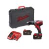 MILWAUKEE - Taladro percutor M18 2,0 ah Litio 2 vel. 50 Nm, 2,0Ah con maletín - Imagen 2