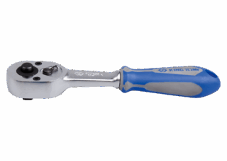 KING TONY - Carraca 1/4" 24 Dientes Cierre automático de seguridad