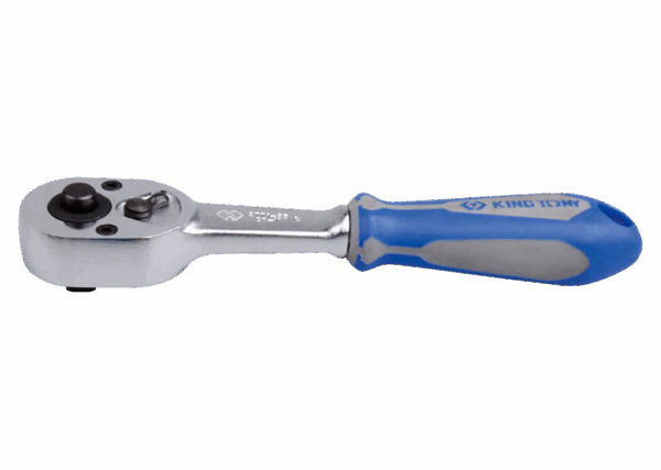 KING TONY - Carraca 1/4" 24 Dientes Cierre automático de seguridad