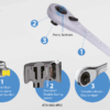 KING TONY - Carraca 1/2" 90 Dientes  "Push Button" - Imagen 2