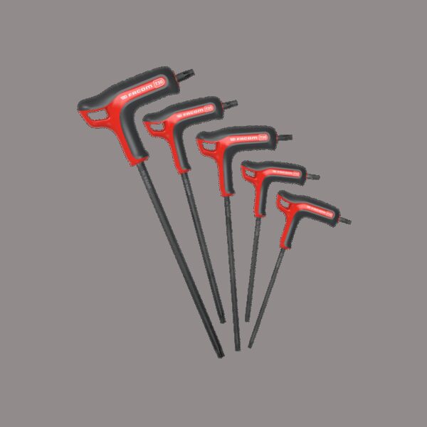 FACOM - JUEGO 5 LLAVES TORX EN T