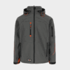 Herock - CHAQUETA POSEIDON - XXL GRIS Tejido laminado: 290 g/m² - Exterior: 94% poliéster - 6% elastano - Interior: 100% forro polar micro-fleece de poliéster