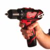 MILWAUKEE - Taladro atorn M12 0-400/0-1500rpm, 30Nm, 2x M12B2 con maletín - Imagen 5