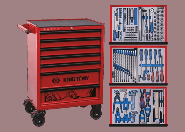 KING TONY - CARRO EDICION 40 ANIVERSARIO  + 179 HERRAMIENTAS