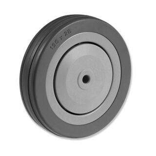 GAYNER - Rueda d.125 Goma 125 PGB3