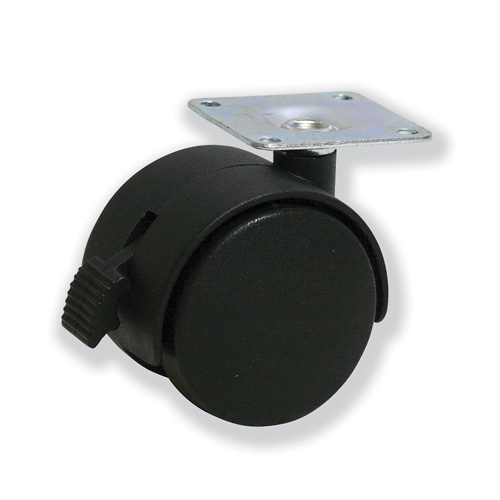 GAYNER - Rotante mobiliario d.40 pletina con freno DPG1 040-FS