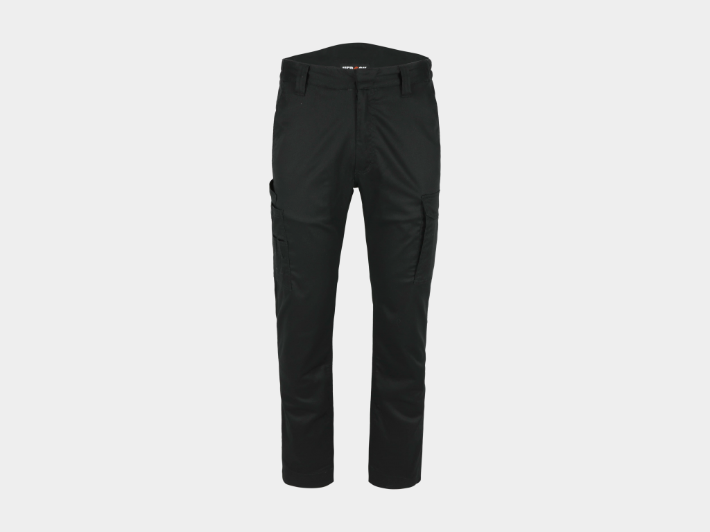 Herock - PANTALÓN IVO -38 NEGRO 65% poliéster - 32% algodón - 3% elastano, 230 g/m2 repelente al agua