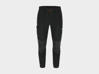 Herock - PANTALÓN ALON - 56 NEGRO 93% poliéster reciclado - 7% elastano 180 g/m² con refuerzo: 51,4% poliéster Cordura® - 48,6% poliéster Sorona® 326 g/m² repelente al agua