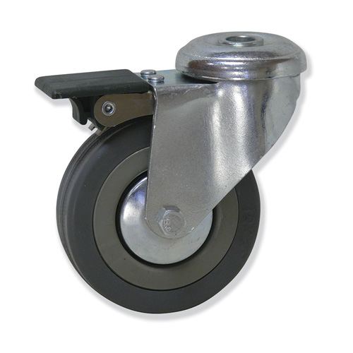 GAYNER - Rotante girt. d.065 Goma con freno STG2 065 PGL2-FS