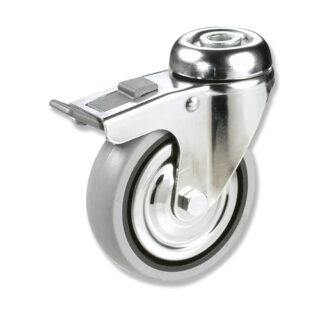 GAYNER - Rotante girt d.125 Caucho con freno BTG3 125 PCB3-FD