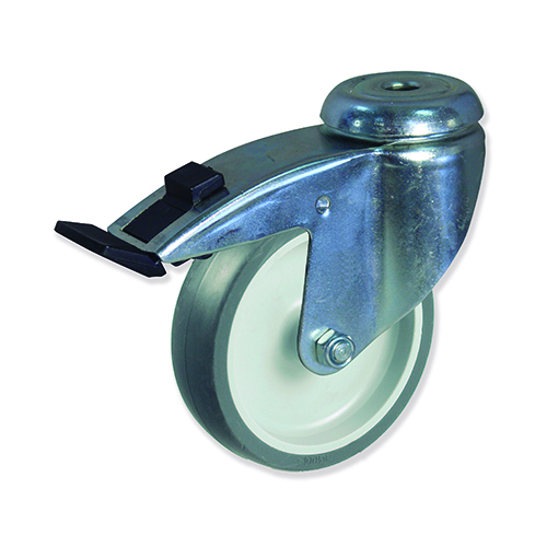 GAYNER - Rotante girt d.100 Caucho con freno STG3 100 PSL3-FD