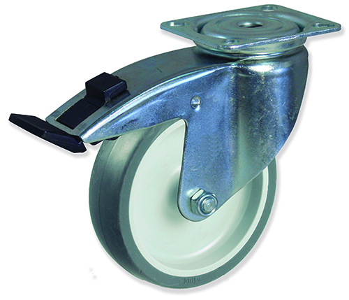 GAYNER - Rotante girt d.125 Caucho con freno SPG3 125 PSL3-FD