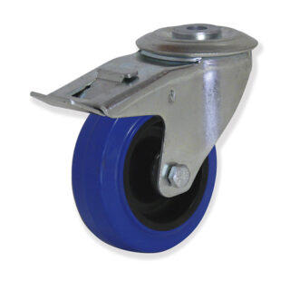 GAYNER - Rotante girt d.125 Caucho con freno MTG4 125 NCR4-FD