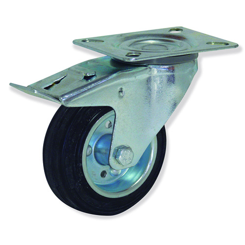 GAYNER - Rotante girt d.080 Goma con freno MPG4 080 EGR4-FD