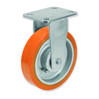 GAYNER - Rotante fijo d.200 Poliuretano QPF6 200 HPB6