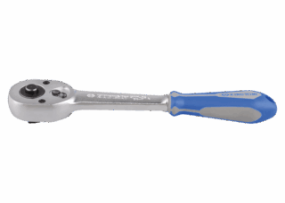 KING TONY - Carraca 3/8" 32 Dientes L:200mm con Cierre automático de seguridad