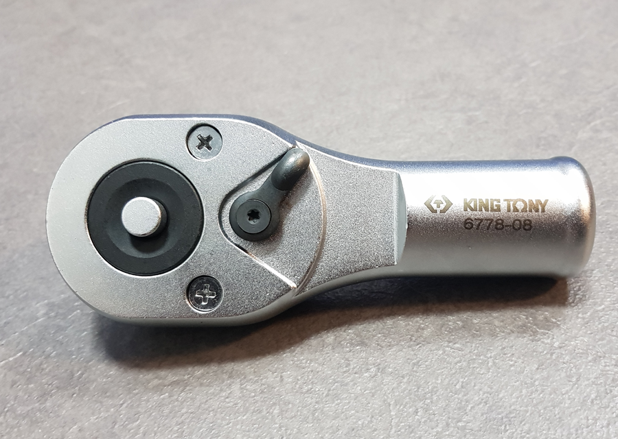 KING TONY - Carraca reversible 3/4" 500mm 24 dientes - Imagen 3