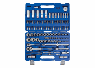 KING TONY - Cofre 1/4" y 1/2" - 110 piezas
