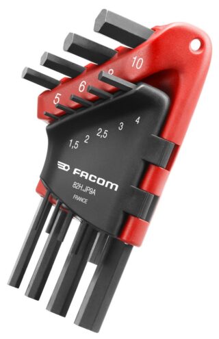 FACOM - JUEGO 9 LLAVES MACHO CORTAS MM