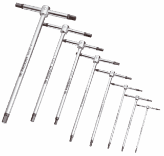 FACOM - JUEGO 8 LLAVES MACHO EN T MM